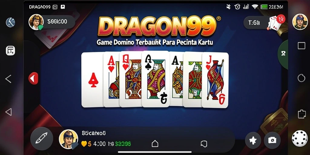Gameplay seru DRAGON99 dengan tampilan kartu domino yang menarik.