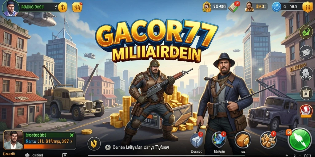 Tampilan gameplay GACOR77 yang menarik di dunia Tycoon.