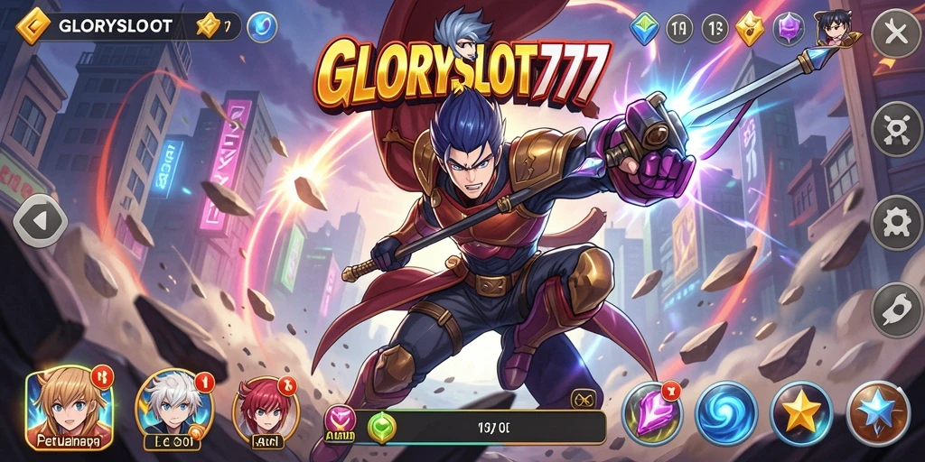 Tampilan gameplay seru dan karakter-karakter anime yang menawan.