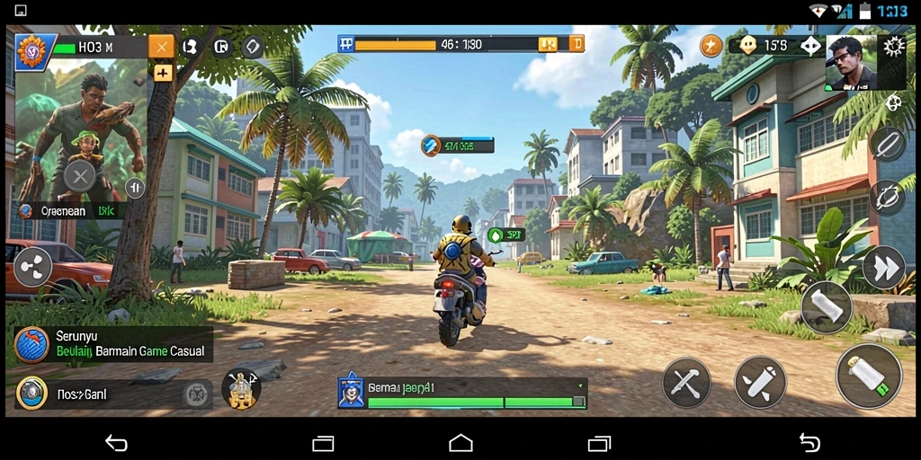 Tampilan gameplay menarik dari HO3 yang penuh warna.