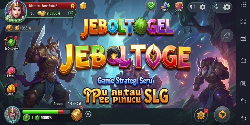 Tampilan gameplay menarik di JEBOLTOGEL yang menantang strategi Anda.