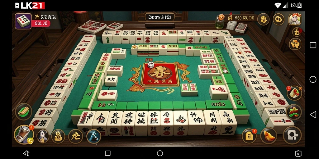 Screenshot LK21 menampilkan gameplay Mahjong yang seru dan menantang.
