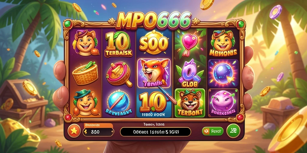 Tampilan gameplay Slot MPO666 yang menarik dan memikat.