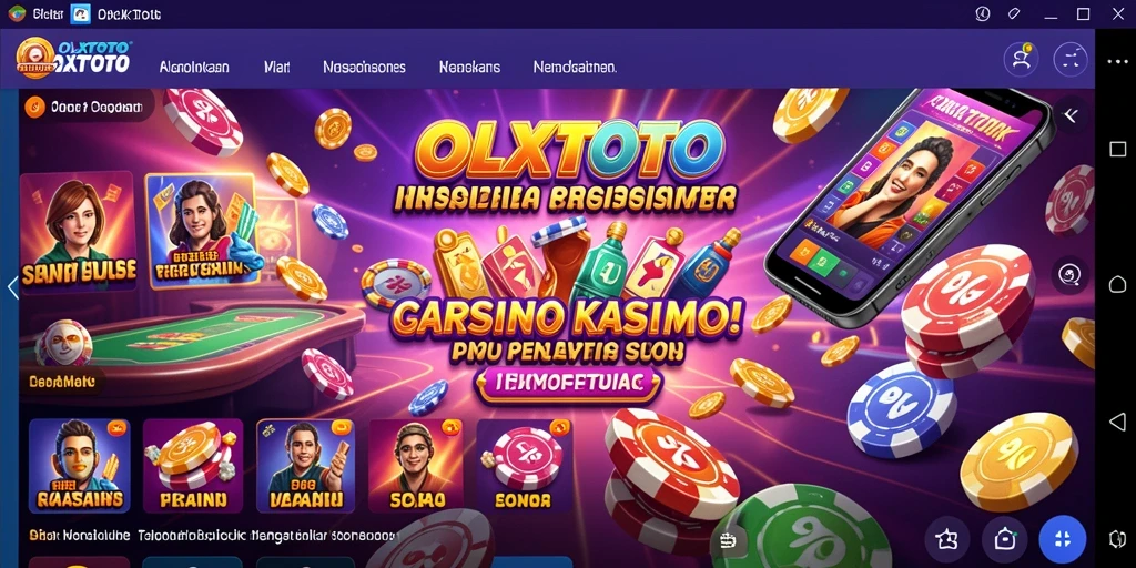Tampilan gameplay <strong>OLXTOTO</strong> yang seru dan menantang bagi semua pemain Kasino.