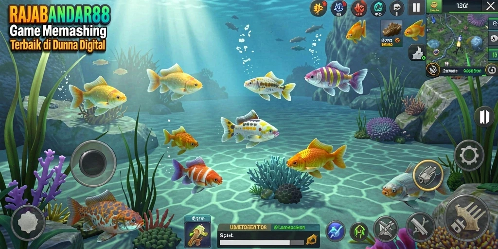 Tampilan gameplay menarik dan seru dari RAJABANDAR88.