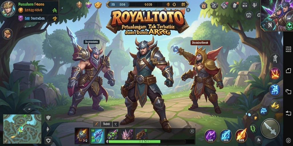 Screenshot gameplay ARPG yang menampilkan aksi seru di ROYALTOTO.