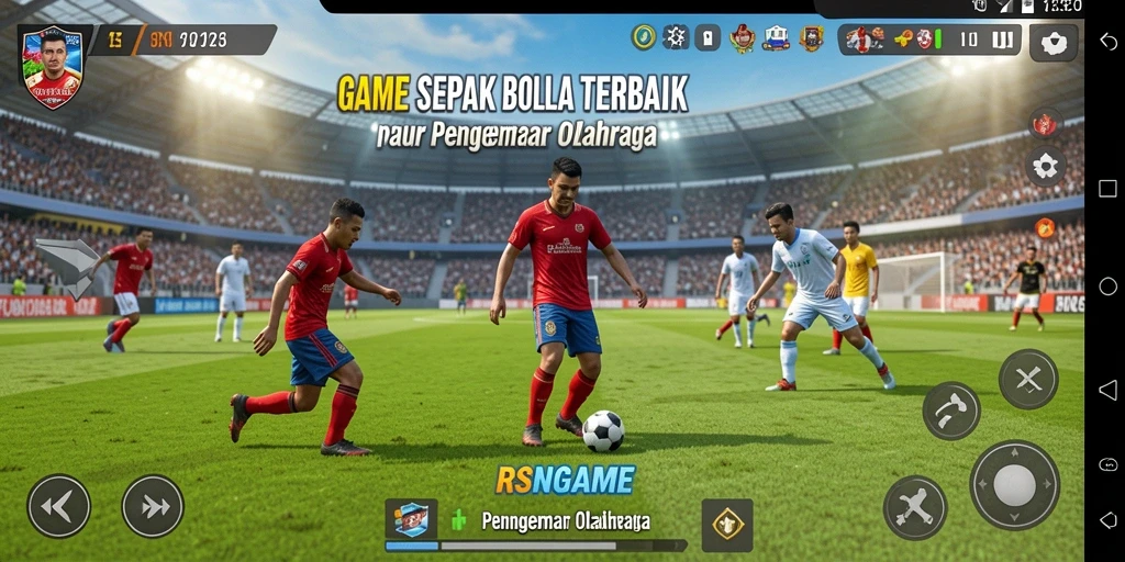 Tampilan gameplay RSNGAME yang memberi nuansa langsung dan mendebarkan.