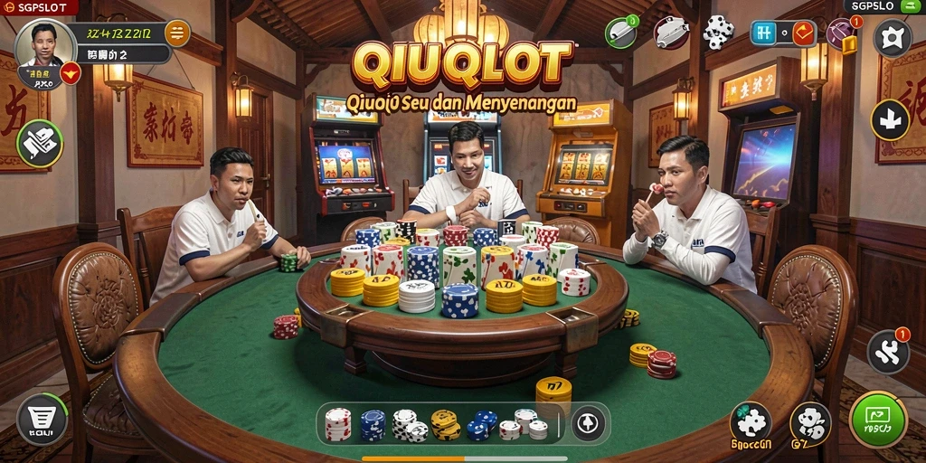 Tampilan gameplay QiuQiu yang mengasyikkan di SGPSLOT.